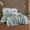 Hobby Tek Kişilik Poplin Nevresim Takımı Cascade Yeşil