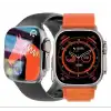 Hw8 Ultra Çift Kordon 49mm - Siri Nfc Bluetooth Arama Konuşma - İos & Android Uyumlu Akıllı Saat
