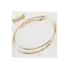 İnce Boru Metal Halka Küpe 8-9-10 cm