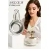 Inox Çelik Çay Süzgeci - Profesyoneller İçin Paslanmaz Çelik 722395