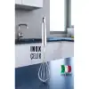 Inox Çelik Çırpıcı Italyan Dizayn 722006