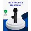İphone İçin Çift Mikrofonlu Telsiz Yaka Mikrofonu 360 Derece Hd Ses