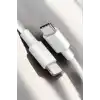 Iphone İOS Uyumlu Hızlı Şarj Kablosu Type C To Lightning 12 13 14 15 Pro Max