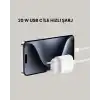 iPhone ve iPad Uyumlu 20W Güvenli USB-C Hızlı Şarj Adaptörü