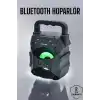 Işıklı Bluetooth Hoparlör Müzik Ve Renkli Işık Taşınabiilir