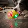 Işıklı Köpek Isırma Topu - Sesli Oyuncak