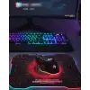 Işıklı Oyuncu Mouse ve Mousepad Seti Ergonomik Tasarım ve RGB Aydınlatma