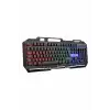 Işıklı Oyuncu Q Klavye Mouse Seti Siyah Gaming Oyuncu Klavye