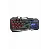 Işıklı Oyuncu Q Klavye Mouse Seti Siyah Gaming Oyuncu Klavye