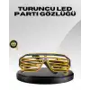 Işıklı Tasarımlı LED Gözlük Eğlence Aksesuarı