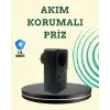 Isıya Dayanıklı Pc Gövdeli Akım Korumalı Priz 4 Usb
