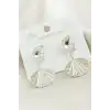 İstiridye Metal Küpe