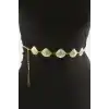 İstiridye Metal Zincir Kemer