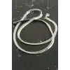 İtalyan Zincir Çelik Kolye 55 cm