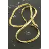 İtalyan Zincir Çelik Kolye 55 cm