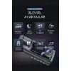 Siyah 1080p Araç içi 3 Kameralı Lcd Ekranlı Gece Görüşlü , G-sensör , Geri Görüş Kamera