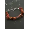 Jasper Kırık Doğaltaşlı Bileklik