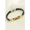 Jilet Deri Çelik Bileklik