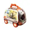 JND-6801 Taşıma Araba Çantalı Hareketli Pilli Kedi Set -Eco Lounge