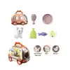 JND-6801 Taşıma Araba Çantalı Hareketli Pilli Kedi Set -Eco Lounge
