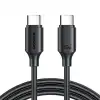 S-CC060A9 60W TYPE C-TYPE C 2M-BLACK