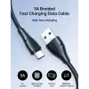 S-UC027A11 3A USB A-TYPE C 1.2M-BLACK