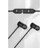 Kablolu Mıknatıslı Sport Kulaklık Bluetooth Bağlantılı