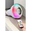 Kablosuz Bluetooth Hoparlör Led Lamba
