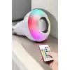 Kablosuz Bluetooth Hoparlör Led Lamba