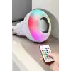 Kablosuz Bluetooth Hoparlör Led Lamba