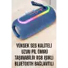 Kablosuz Bluetooth Hoparlör Uzun Pil Ömrü Taşınabilir