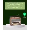 Kablosuz Bluetooth Hoparlör ve FM Radyo