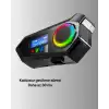 Kablosuz Bluetooth İnterkom Ip65 Suya Dayanıklı 40mm Hd Ses Ve 40 Saat Pil
