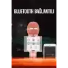 Kablosuz Bluetooth Karaoke Mikrofon Usb Ve Aux Girişli, Yüksek Ses Kalitesi