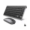 Kablosuz Bluetooth Klavye Mouse Seti Şarjlı Tablet Laptop Uyumlu