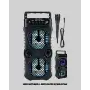 Kablosuz Led Işıklı Bluetooth Hoparlör – Fm Radyolu, Mikrofon Girişli
