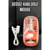 Kablosuz Mouse Fare 5.0 Bluetooth Bağlantılı USB Girişli