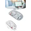Kablosuz Mouse Fare Şarjlı Bluetooth Wireless Çift Modlu Sessiz