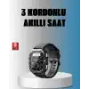 Kablosuz Şarjlı Akıllı Saat Ultra İnce Tasarım
