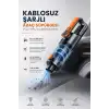 Kablosuz Şarjlı Araç ve Ev Tipi El Süpürgesi