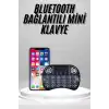 Kablosuz Türkçe Q Klavye RGB Işıklı Televizyon Ps3 Dokunmatik Mouse