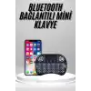 Kablosuz Türkçe Q Klavye RGB Işıklı Televizyon Ps3 Dokunmatik Mouse