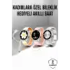 Kadınlara Özel Bileklik Hediyeli Amoled Ekran Akıllı Saat