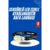 Kafa Lambası, Su Geçirmez Kafa Feneri 3 Mod Aydınlatma