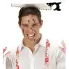 Kafaya Saplanmış Halloween Kanlı Testere Şaka Tacı