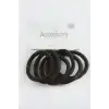 Kalın Lastikli Toka 6 Adet