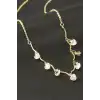 Kalp Kristal Taşlı Kolye