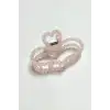 Kalp Renkli Mandal Toka 9 cm