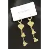 Kalp Sallantılı Trend Metal Küpe