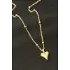 Kalp Şekilli Uçlu Kolye